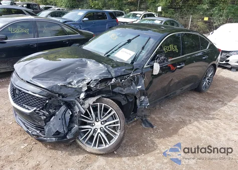 2023 Cadillac Ct5 Premium Luxury из США, поврежденный, VIN 1G6DS5RW2P0114918